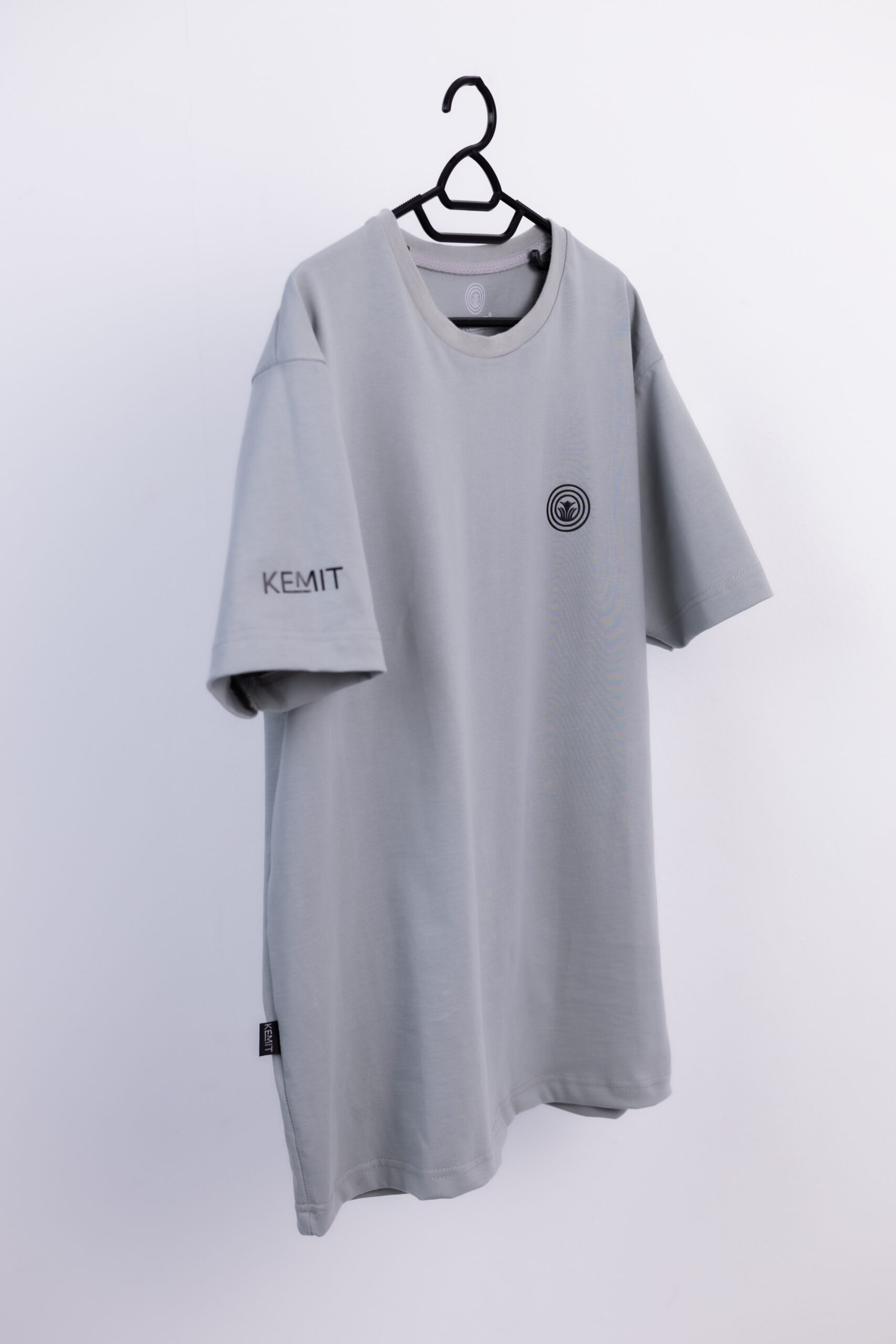 KEMIT UNISEX GRAY SHIRT KEMIT UNISEX GRAY SHIRT - Image 3