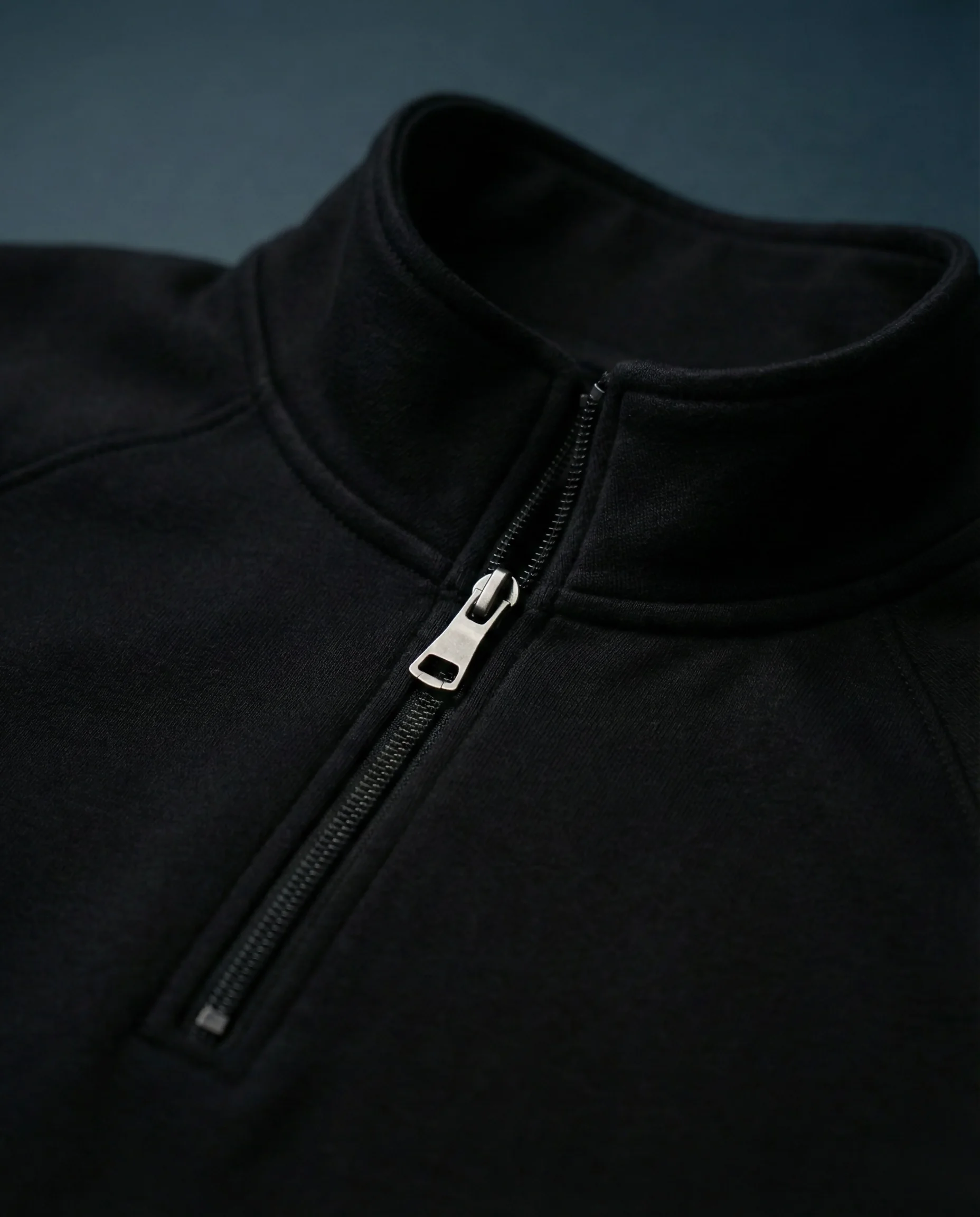 Kemit Half-Zip Sweatshirt (Black) Kemit Half-Zip Sweatshirt (Black) - Image 6